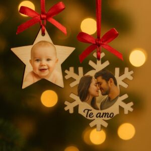 Estrella decorativa navideña