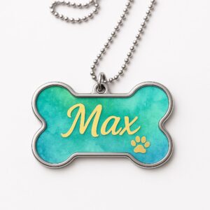 Chapa identificativa de Perro