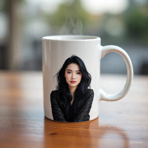 Taza de 11 oz, de cerámica con fotografía