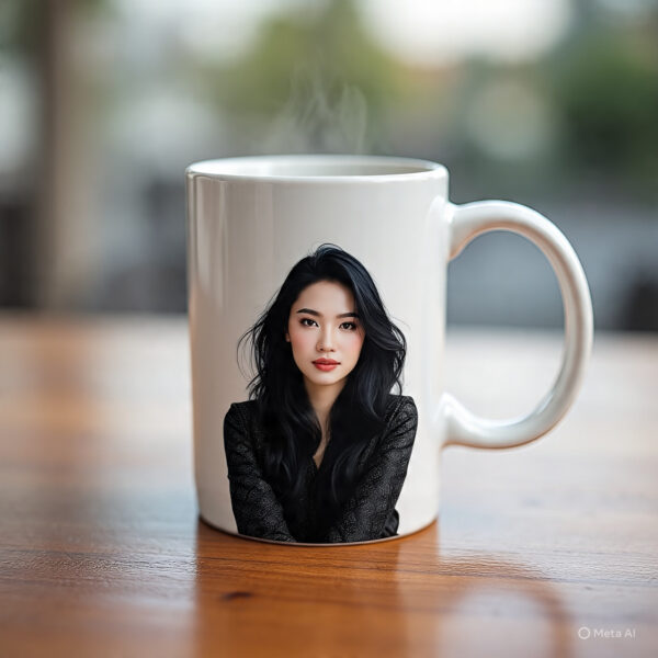 Taza de 11 oz, de cerámica con fotografía