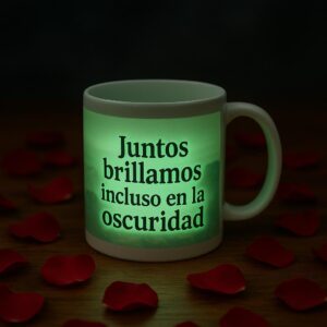 taza fluorescente 11oz (personalizable)