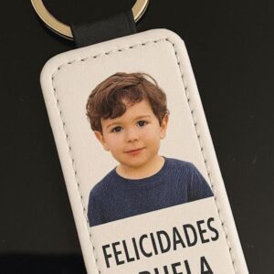 llavero de purpurina (personalizable)